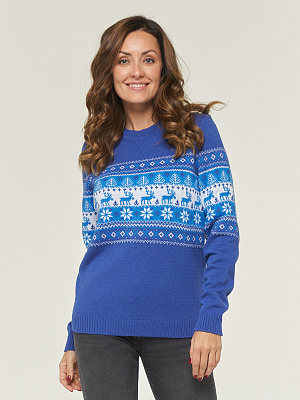 Свитер женский новогодний