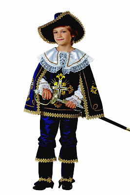 910-30 МУШКЕТЁР Короля синий (К-премьер) р.30  910