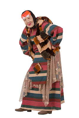 1102-46 Баба Яга лесная (Пр.- бархат) р.46 1102