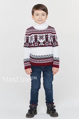 Свитер детский с оленями