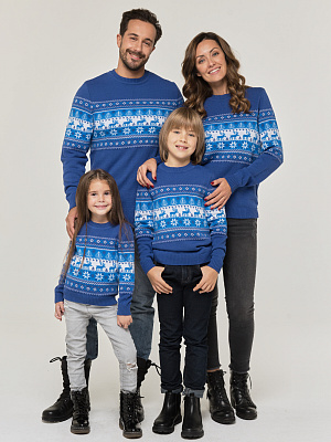 Свитер мужской новогодний с оленями