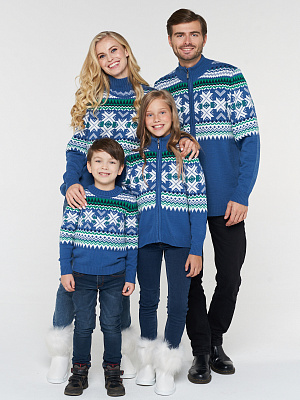 Свитер мужской со скандинавским рисунком