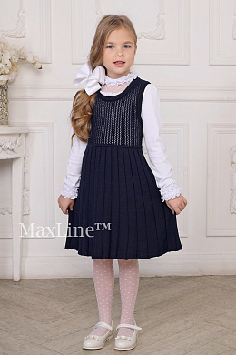 Сарафан трикотажный школьный 7077/1340