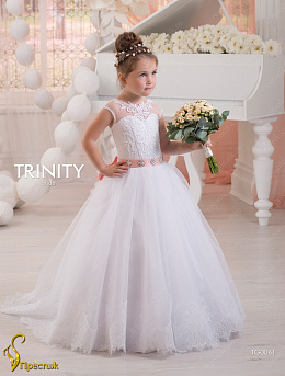 TG0061_32 Свадебное длинное платье со шлейфом