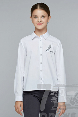Блузка белая школьная 800