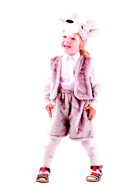 148-2-28 Козлик серый (мех) р.28 148-2