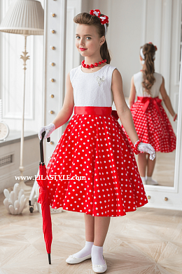 Катрин красный/белый