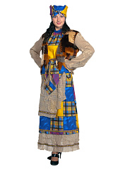 1101-44 Баба Яга взр. (Пр.-бархат)  р.44 1101