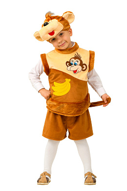 251-26-28 Обезьянка плюш. р.26-28 251