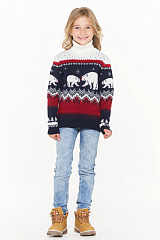 Свитер детский с мишками 122-158 см