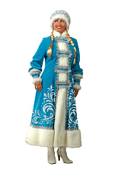 151-44-48 Снегурочка взр. аппликация  р.44-48 151