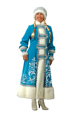 151-44-48 Снегурочка взр. аппликация  р.44-48 151