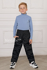 Брюки утепленные детские БР-67 черные