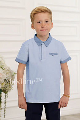 Поло для мальчика с коротким рукавом