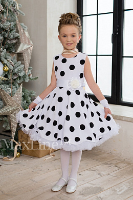 Одри белый/черный