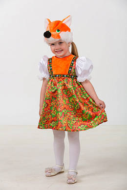 5010-26 Лиса Лизавета (сатин) р.26 5010