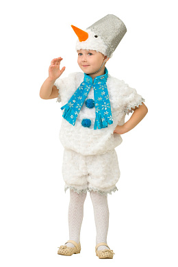 221-28 Снеговичок Снеговишка плюш р.28 221