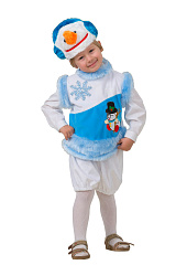 271-28 Снеговик снежный (плюш) р.28 271