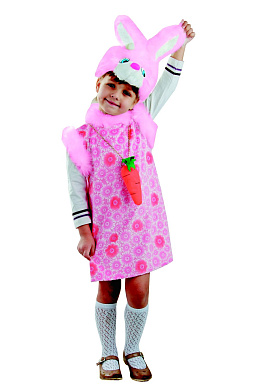 259-28 Зайка Липси розовая (плюш) р.28 259