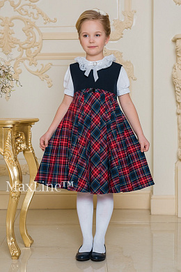 Сарафан школьный для девочки Карусель
