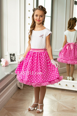 Элли розовый/белый