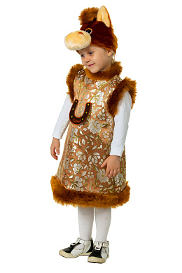 213-26-28 Лошадка Мотильда (В гостях у сказки) шелк р.26-28