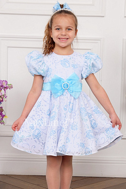 Фонарик батист голубой