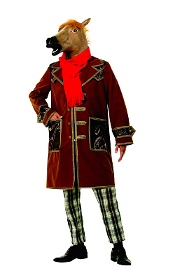 1135-48-50 Конь в пальто коричневый (д/взр.) р.48-50 1135