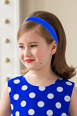 Лента атласная 50 см василек