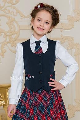 Жилет школьный для девочки Симфония