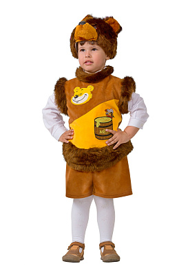 265-28 Мишка с медом (плюш) р.28 265