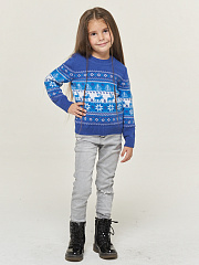 Джемпер детский с оленями