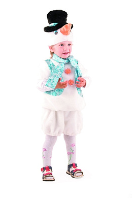 215-26-28 Снеговичок (шёлк) р.26-28 215